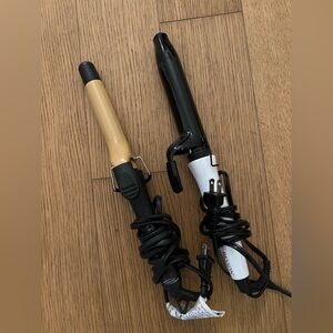 Curling Iron Lot (Chi, Revlon, 3/4 In, 1 In)